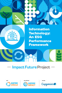 Information Technology : An ESG Performance Framework